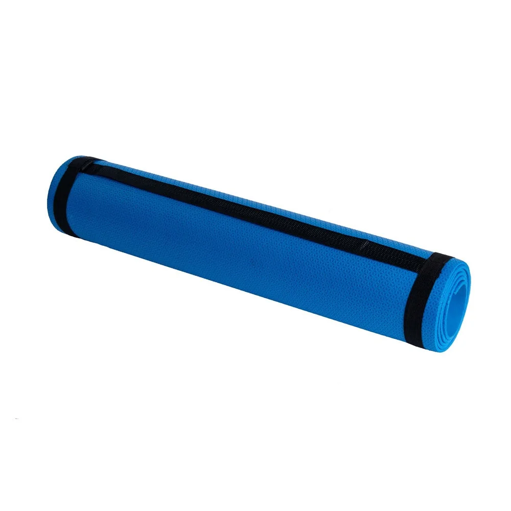 Acte, Tapete Yoga Mat Antiderrapante EVA para Treinos e Exercícios Indoor T11NA, Azul