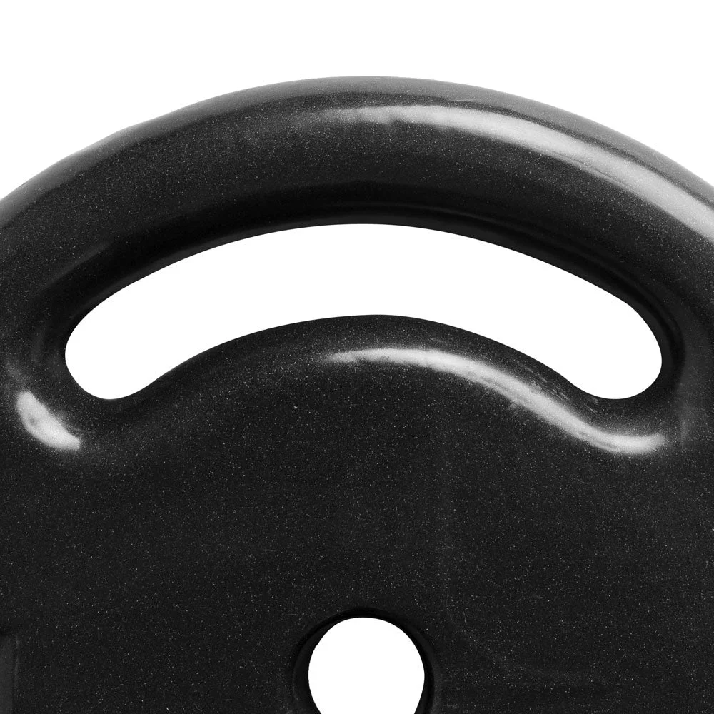 Anilha Emborrachada 20Kg Ferro Fundido PVC S27 Preto Acte