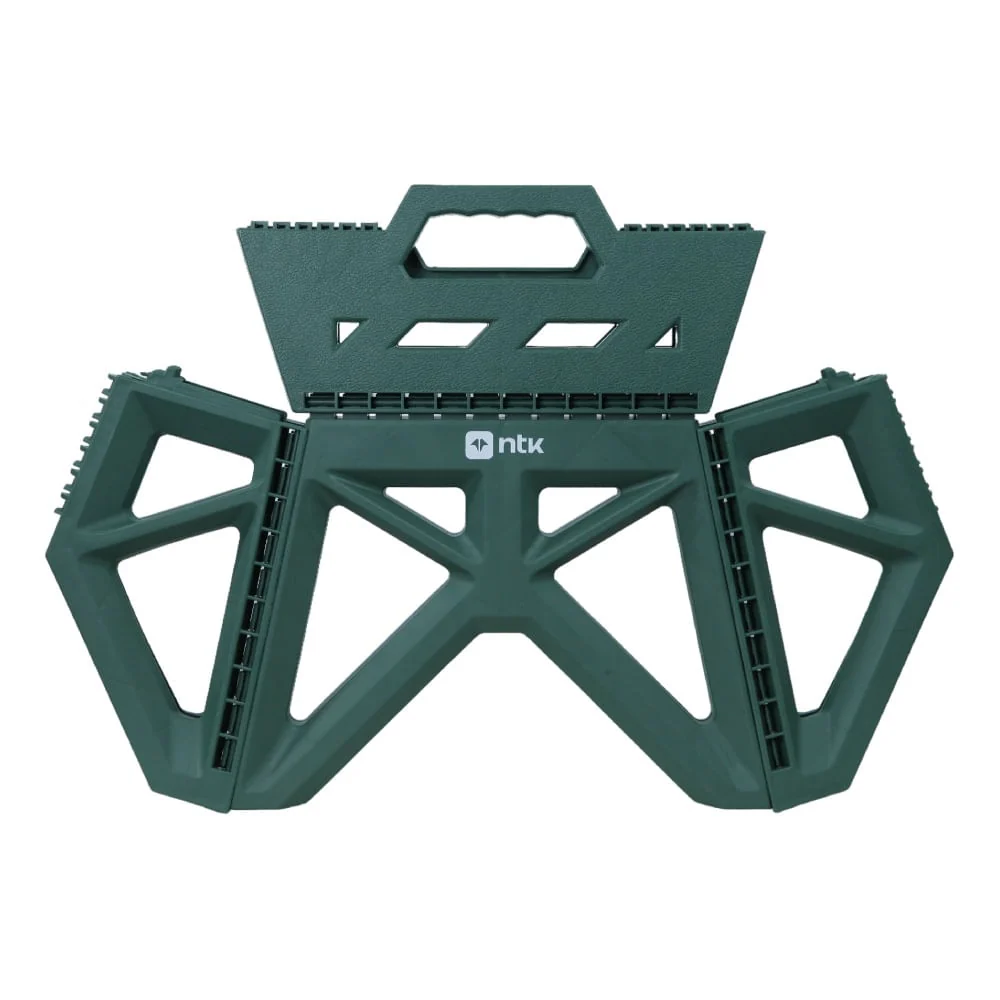 Banqueta Dobrável para Camping Step 1 Verde NTK