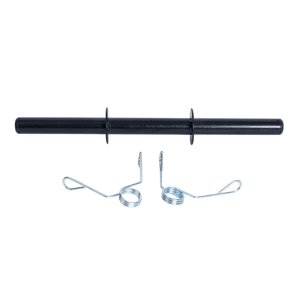 Barra Oca Aço com Presilhas Espiral S80 Preto Acte