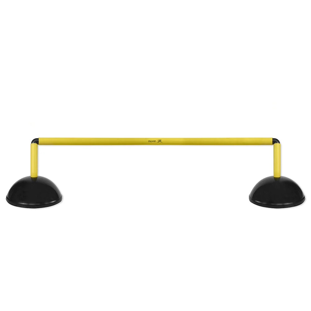 Barreira de Salto de Plástico - 20cm - Preto/Amarelo