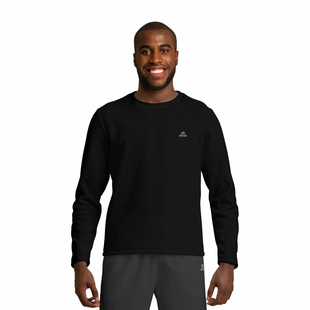 Blusa Fleece FPS UV50+ Solid LS/CN - Masculino