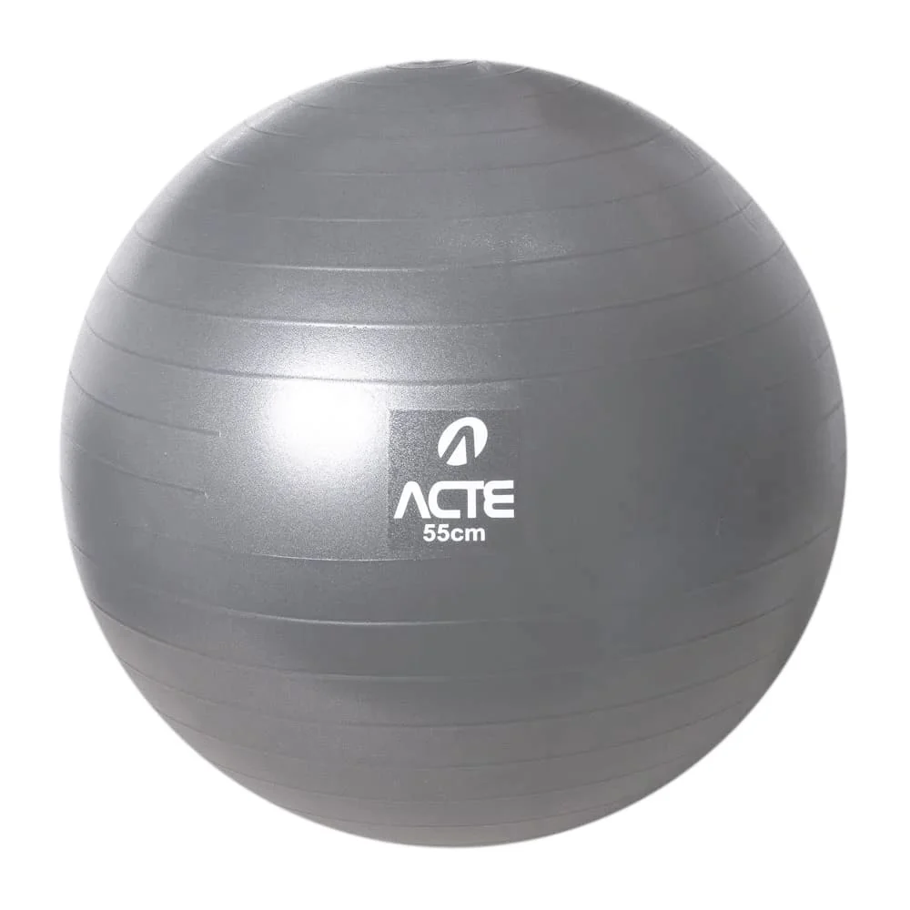 Bola de Pilates 55 cm T9-55 ACTE Cor:Cinza