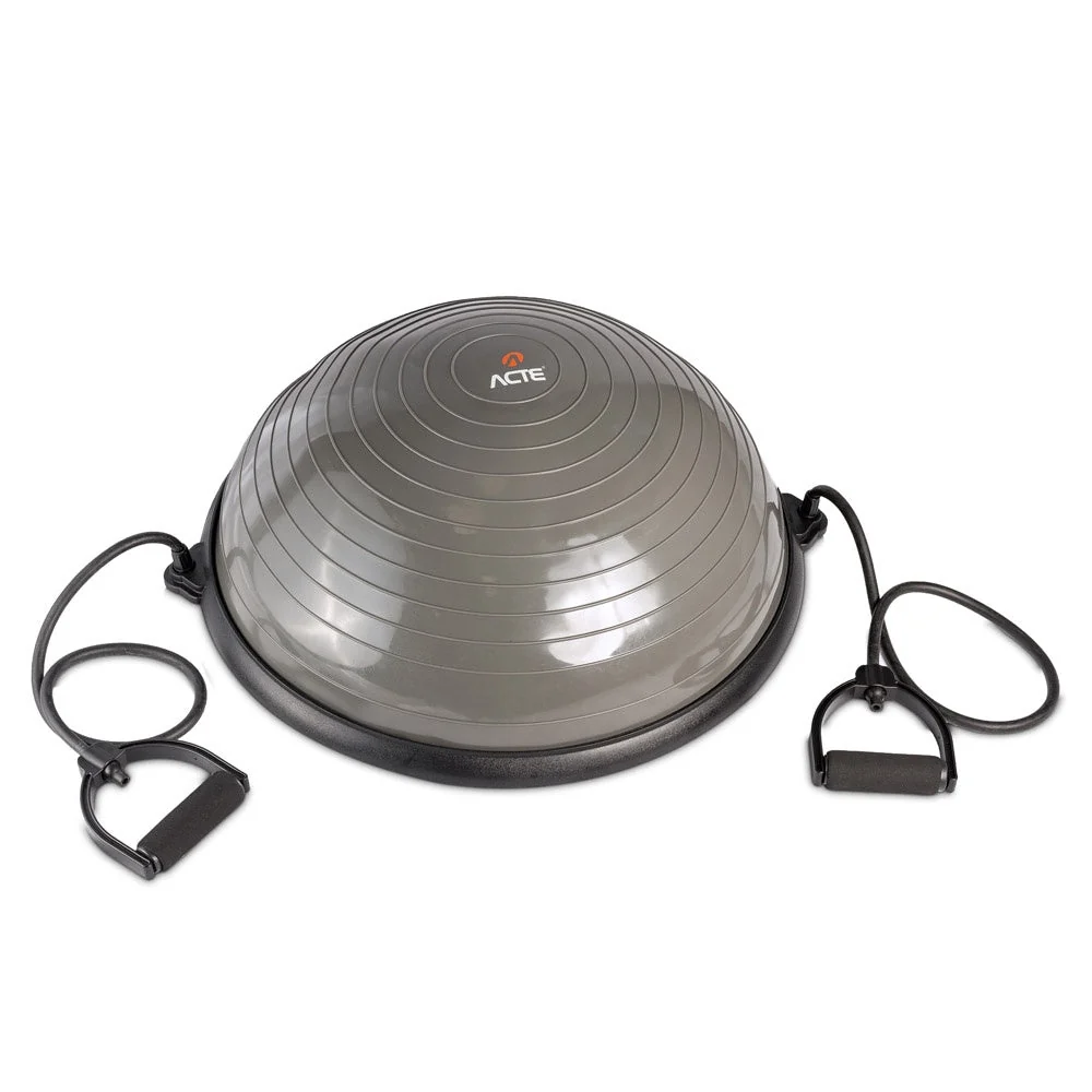 Bosu Ball 25x57 cm Sistema Anti Estouro PVC T19 Cinza Acte