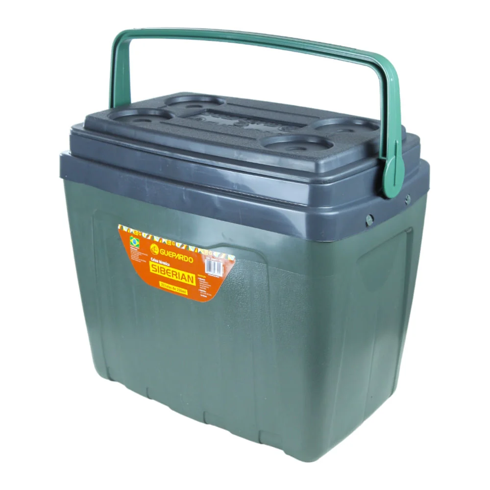Caixa Térmica Cooler Siberian 16 Litros Guepardo Capacidade de 22 Latas
