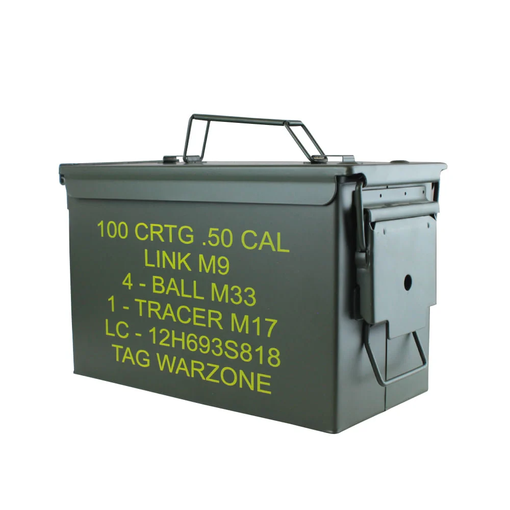 Caixa de Munição Ammo Box TAG Para Até 50 Munições