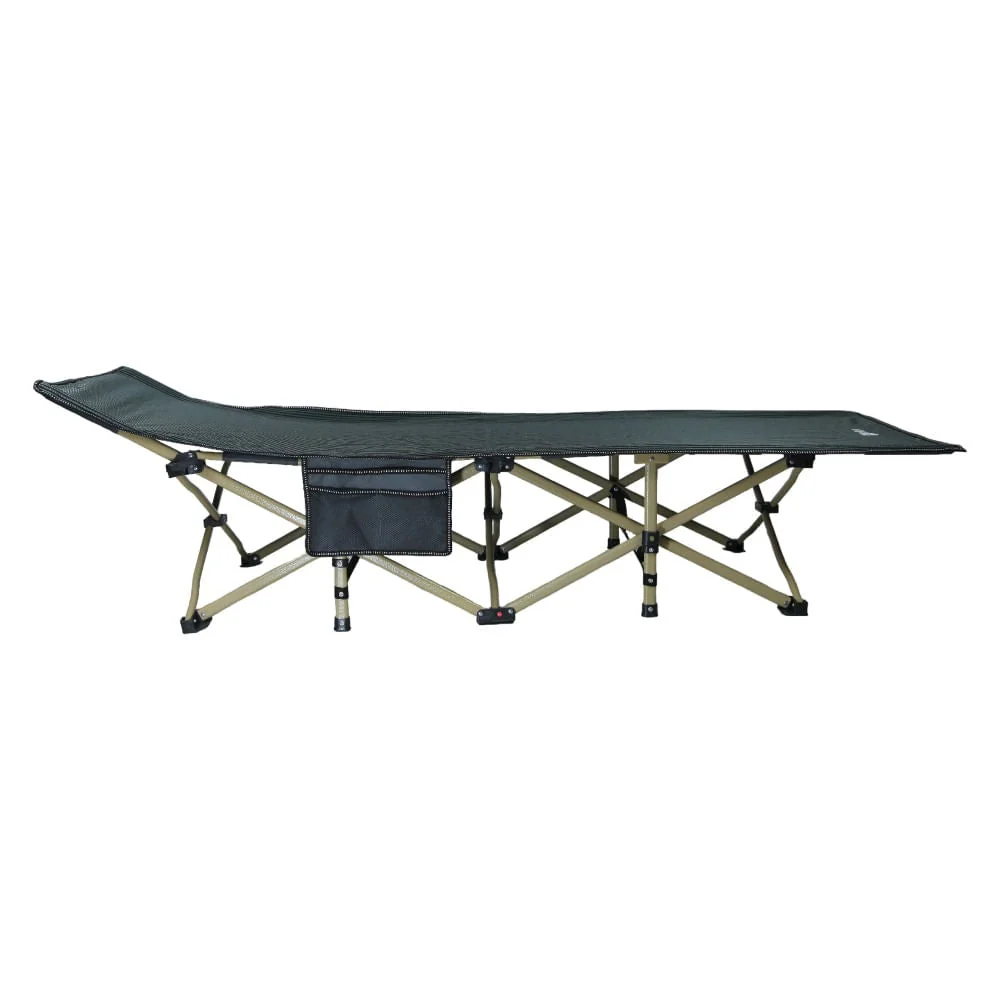 Cama Dobrável Dream Estrutura de Aço 190x70cm Cinza NTK