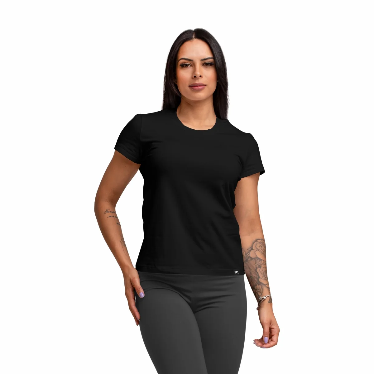 Camiseta Algodão Solid SS - Feminino