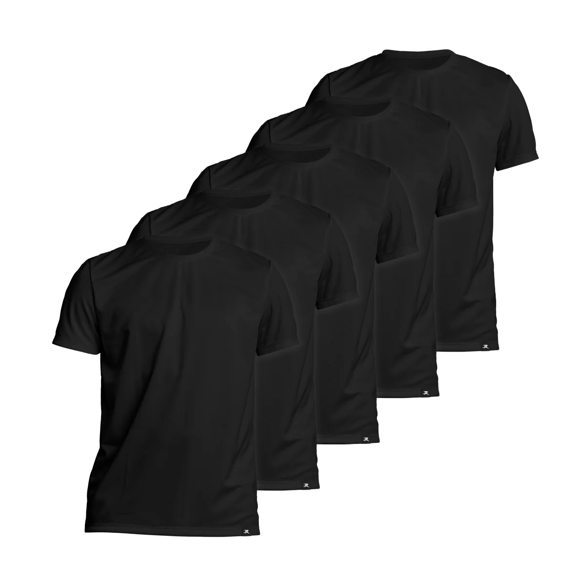 Camiseta Algodão Solid SS - Masculino - Kit com 5