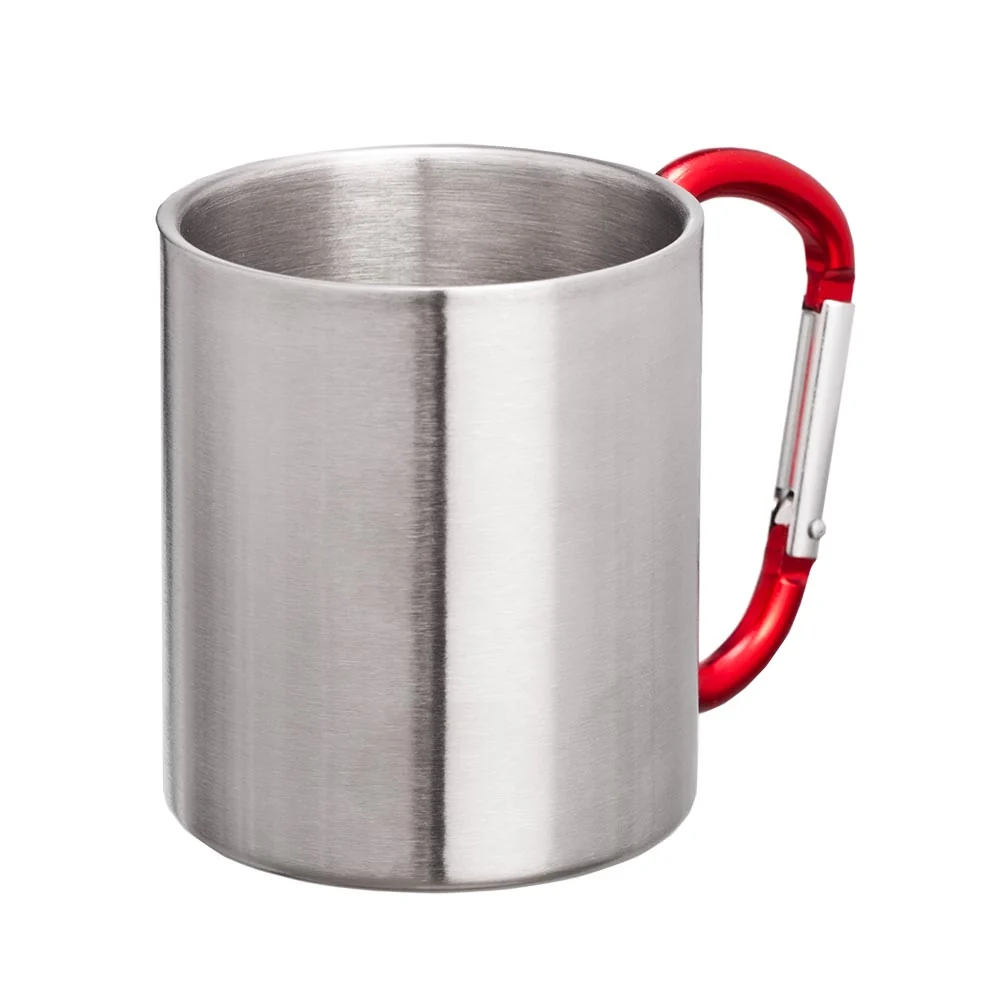 Caneca com Mosquetão 220ml Adventure Guepardo