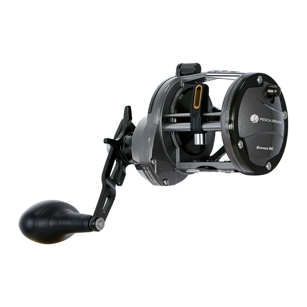 Carretilha Bravus 40 XP Pesca Brasil Direita