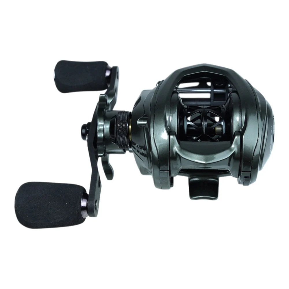 Carretilha Direita 7.2:1 Drag 5Kg Durendal Carbon Pesca Brasil