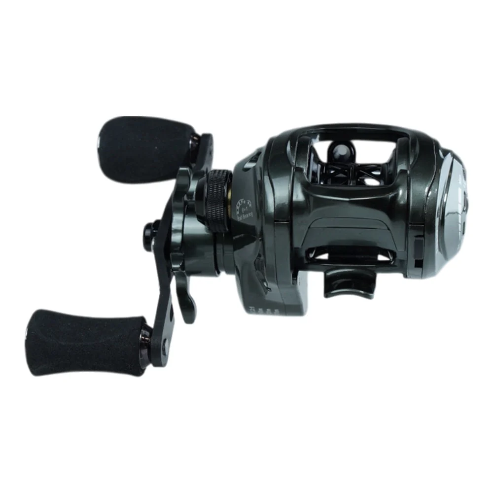 Carretilha Direita 7.2:1 Drag 5Kg Durendal Carbon Pesca Brasil