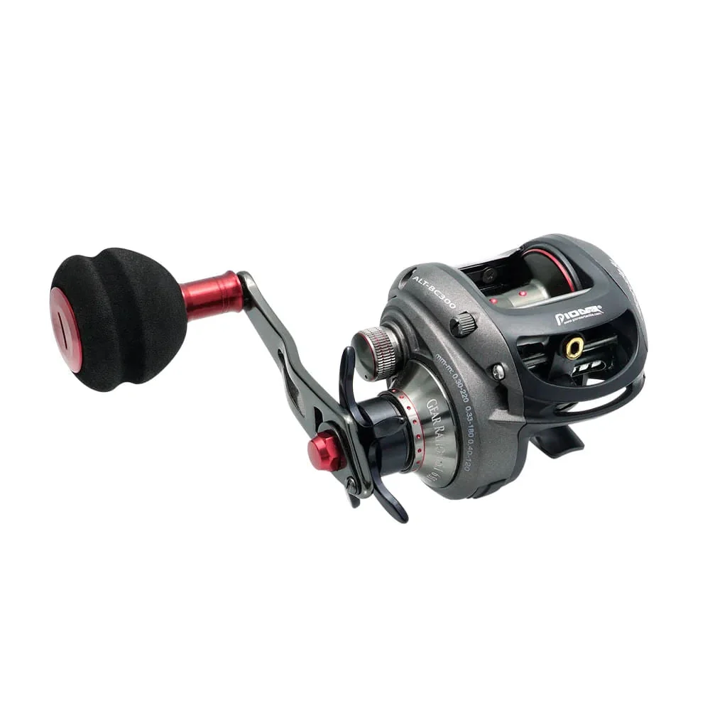 Carretilha Pioneer Altitude BC Direita desenvolvida para pesca oceânica