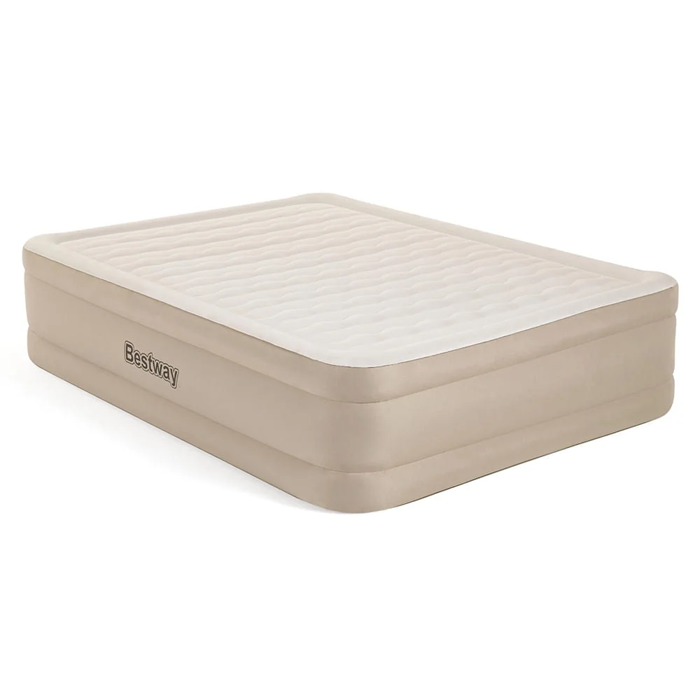 Colchão inflável casal queen Bestway com inflador elétrico incorporado 220v
