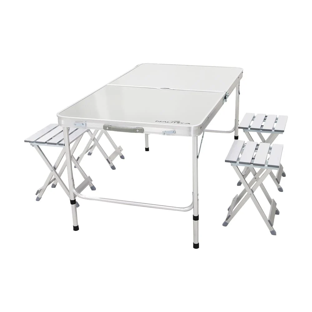 Conjunto de mesa e banquetas dobrável Royal NTK