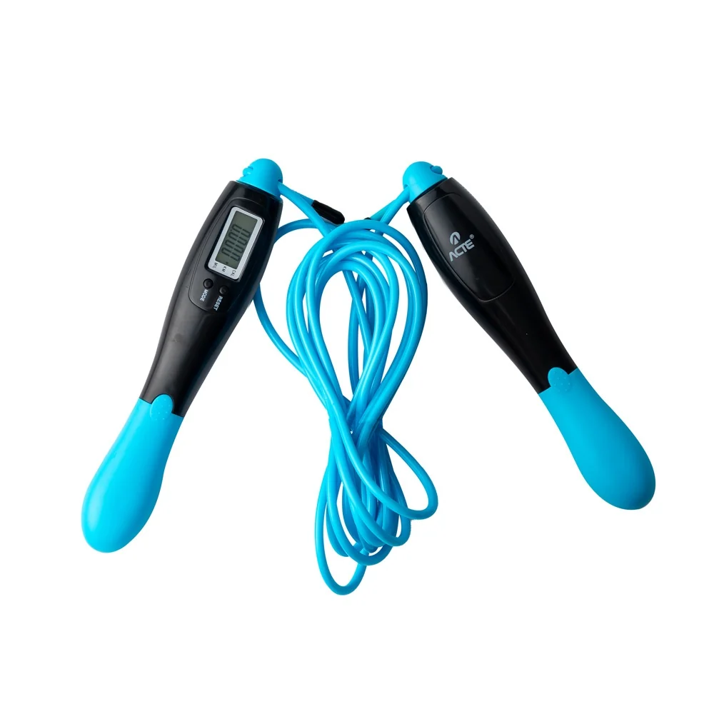 Corda Pular 2,80m Contador Digital PVC PP T295 Azul Acte