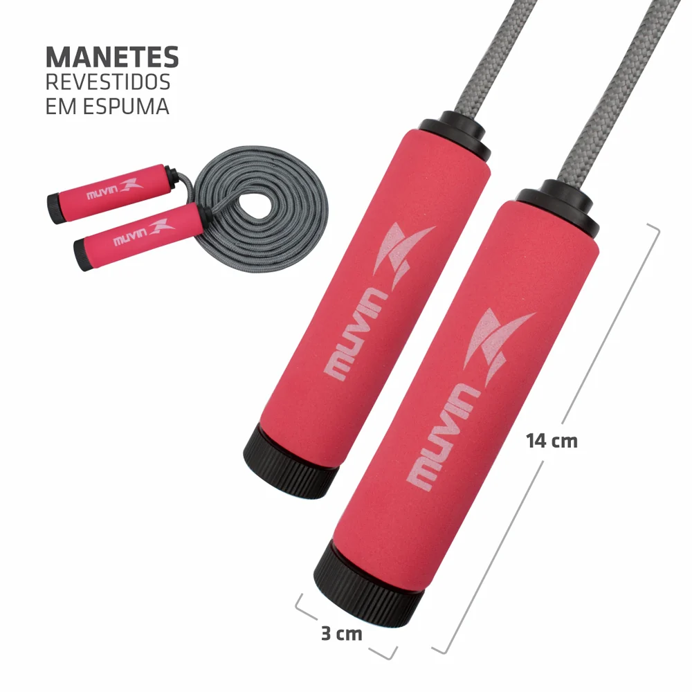 Corda de Pular de Poliéster Muvin
