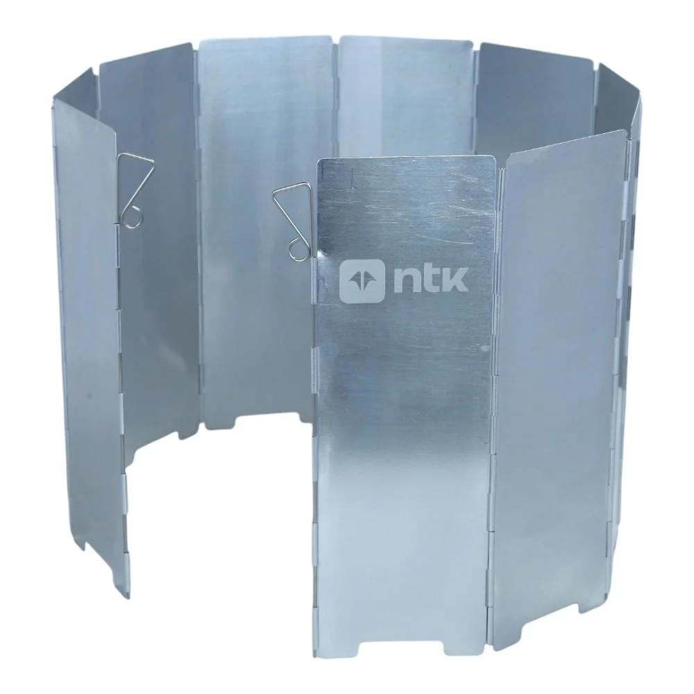 Escudo para Fogareiro da NTK Proteção Compacta Contra o Vento