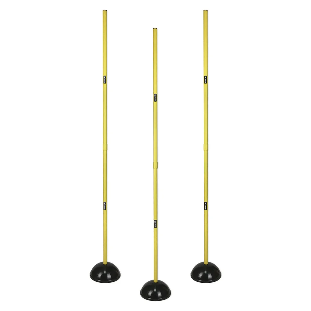 Estaca de Agilidade - Kit com 3 - Preto/Amarelo