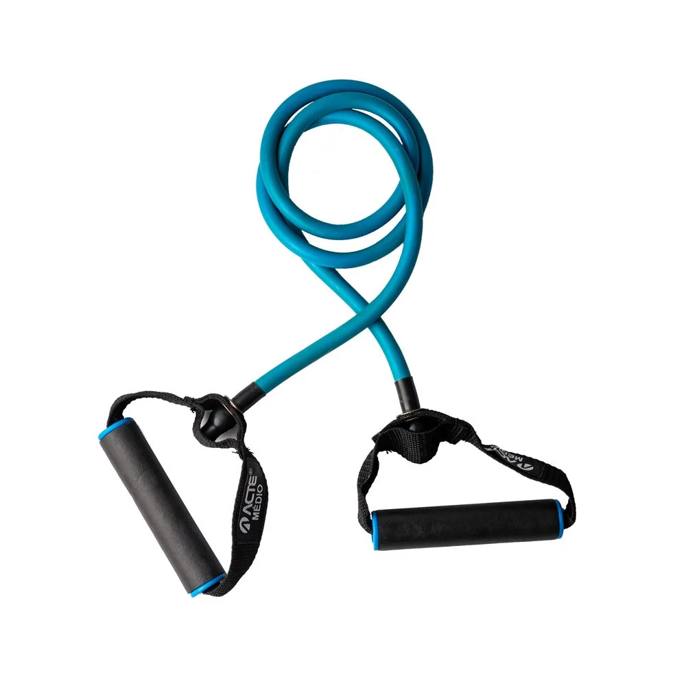 Extensor Elástico Médio Látex Nylon T287-M Azul Acte
