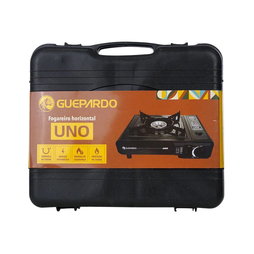 Fogareiro com Ignição Automática UNO Guepardo