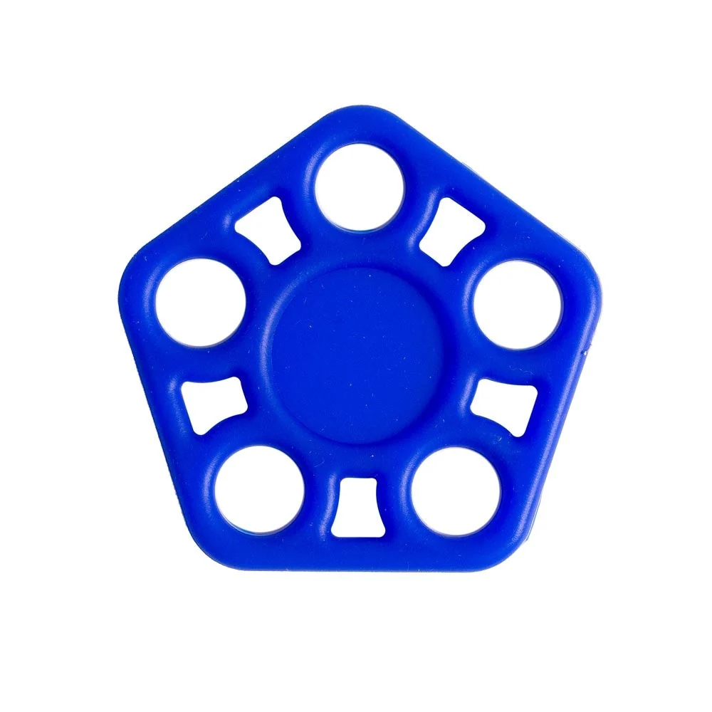 Fortalecedor Dedos 6,6x0,5cm Gel Sílica T224 Azul Acte