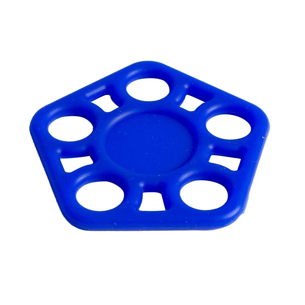 Fortalecedor Dedos 6,6x0,5cm Gel Sílica T224 Azul Acte
