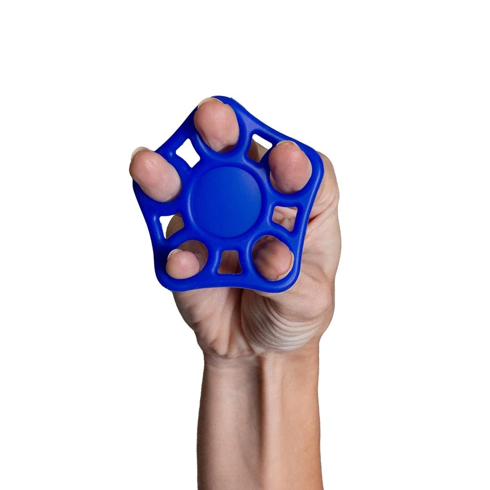 Fortalecedor Dedos 6,6x0,5cm Gel Sílica T224 Azul Acte