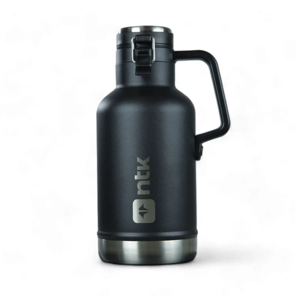 Garrafa Térmica Growler NTK 1,9L em Aço Inox Mantém Bebidas Geladas por Até 24h