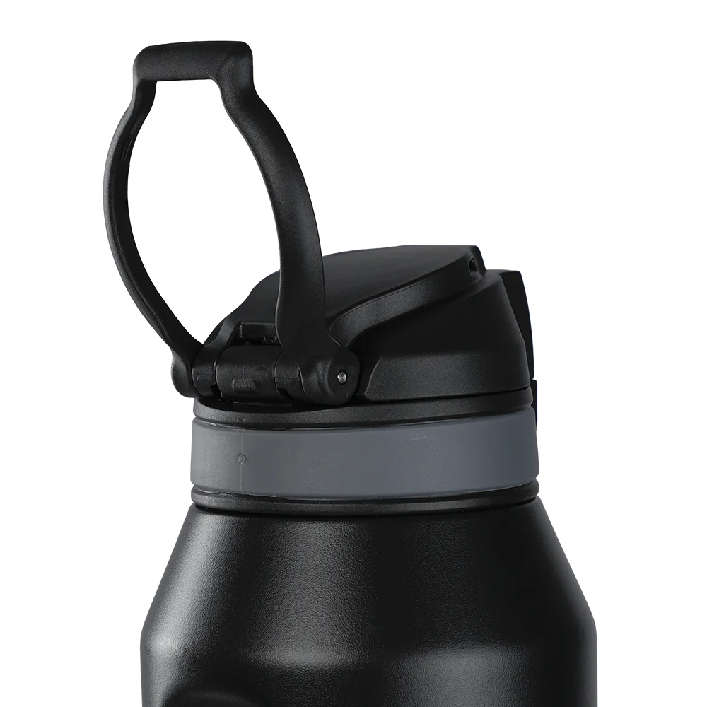 Garrafa Térmica Isomax Rocket 1L NTK em Aço Inox Conserva Bebidas 24h Geladas e 8h Quentes