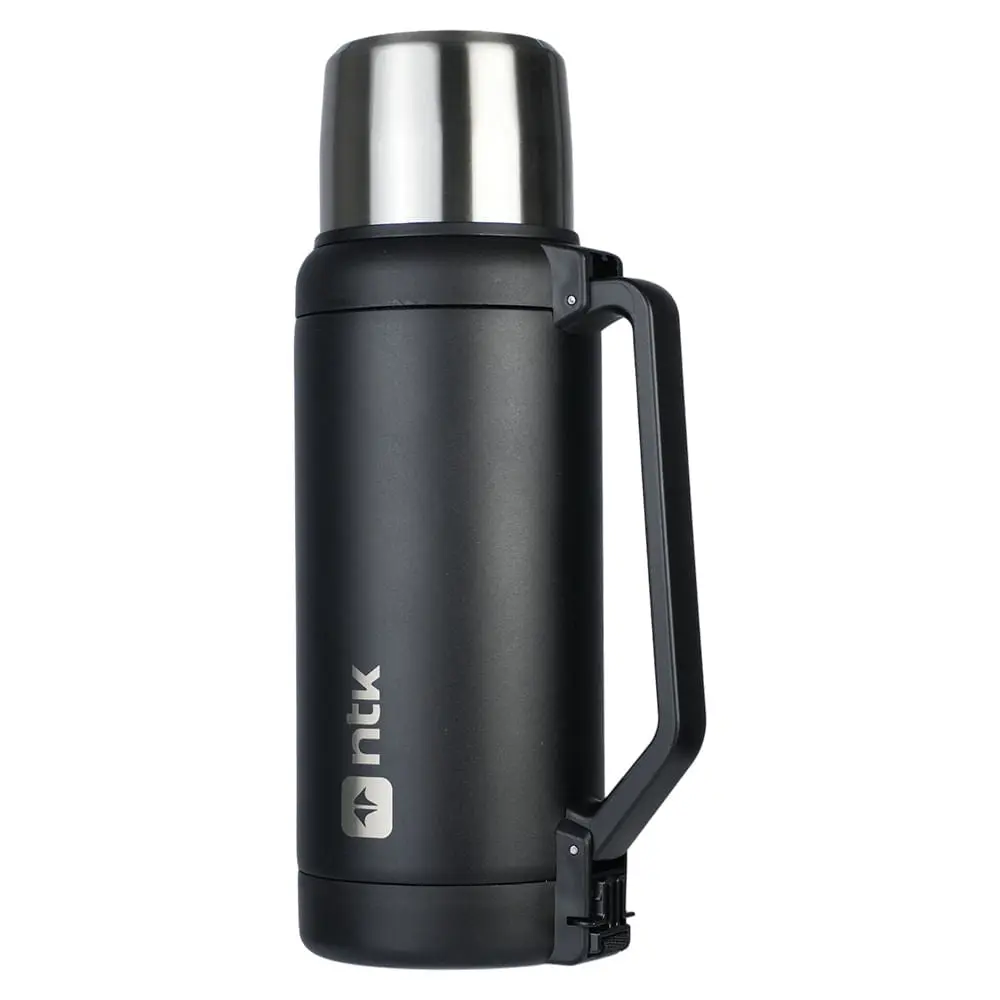 Garrafa Térmica NTK Isomax 1,5L Inox com Alça Retrátil