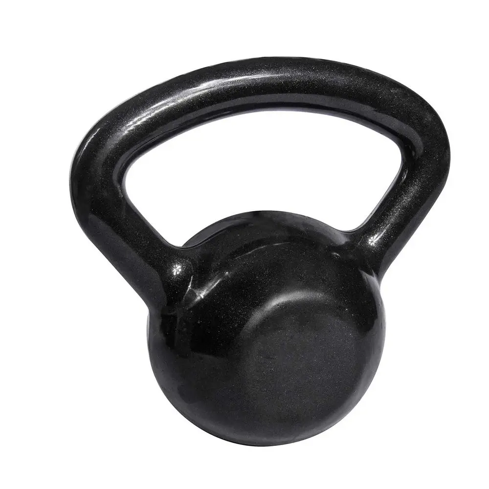 Kettlebell Emborrachado 16Kg S17 Preto Acte Sports