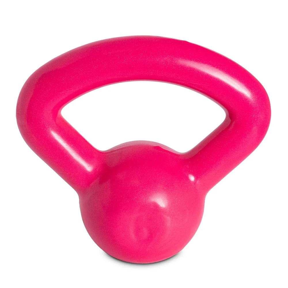 Kettlebell Emborrachado 6 Kg Rosa Acte Sports
