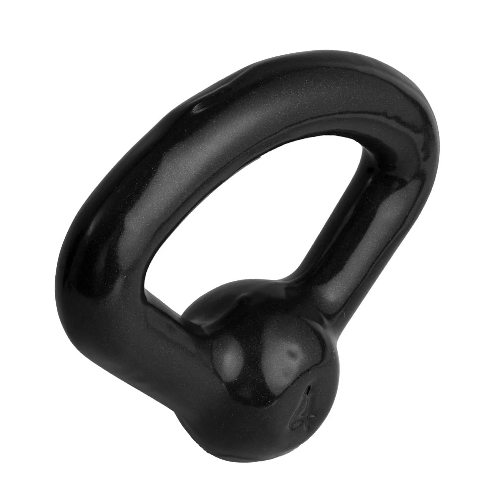 Kettlebell Emborrachado Preto 4Kg S11 Acte Sports