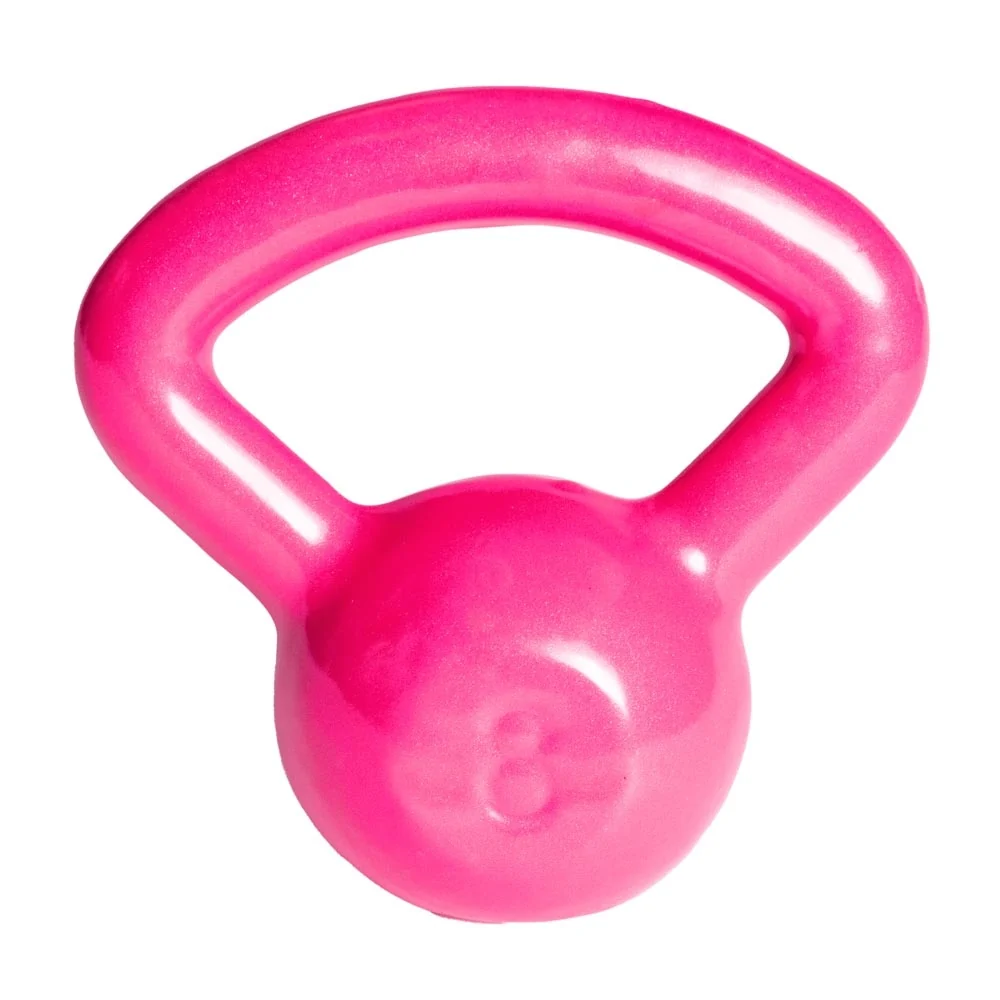 Kettlebell Halter 8kg S13-R, Academia e Treino, Rosa, Acte