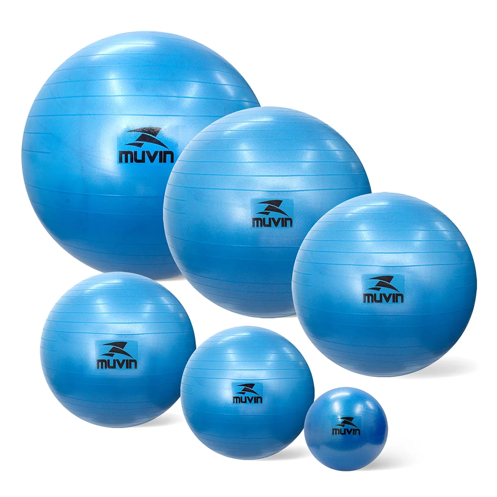 Kit Bolas de Pilates - 25cm + 45cm + 55cm + 65cm + 75cm + 85cm
