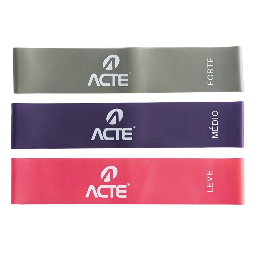 Kit Mini Band 3 Intensidades T71-R Acte Sports