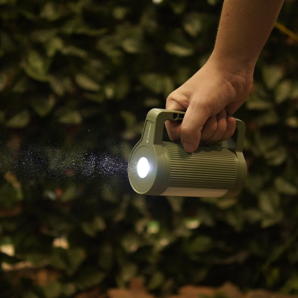 Lanterna/Lampião Tubelux Guepardo com Power Bank e Rotação 360°