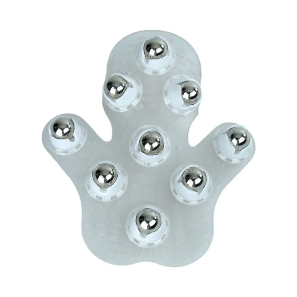Luva Massageadora Corporal Com Esferas Transparente R23-T Acte