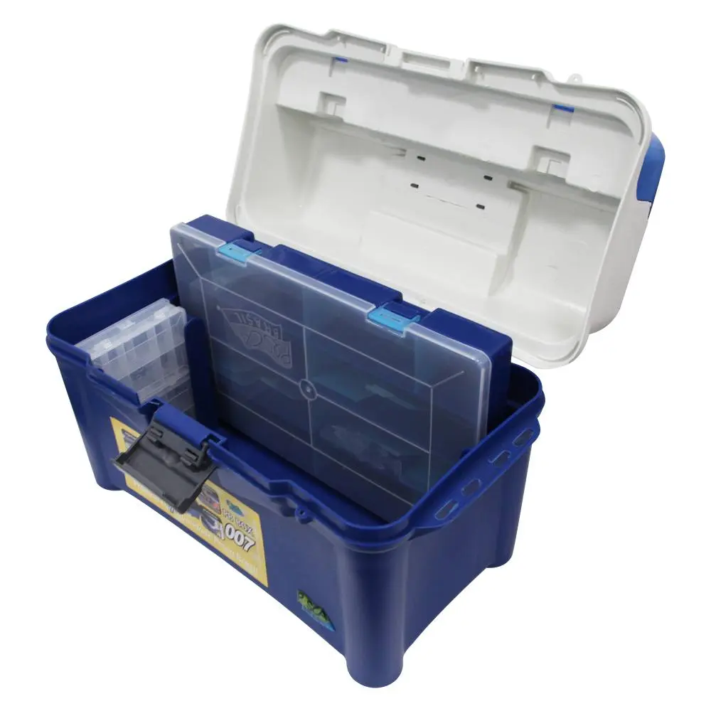 Maleta De Pesca PB Box 007 33L Plástico Pesca Brasil