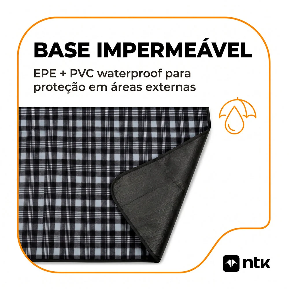 Manta de Camping e Piquenique Forester NTK 130 x 150 cm
