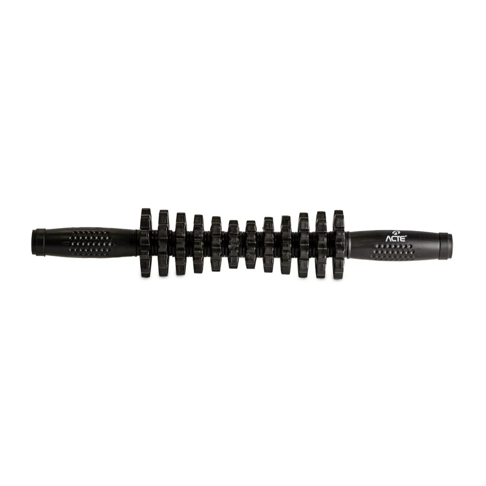 Massageador Bastão Miofascial Ajustável T162 Preto Acte