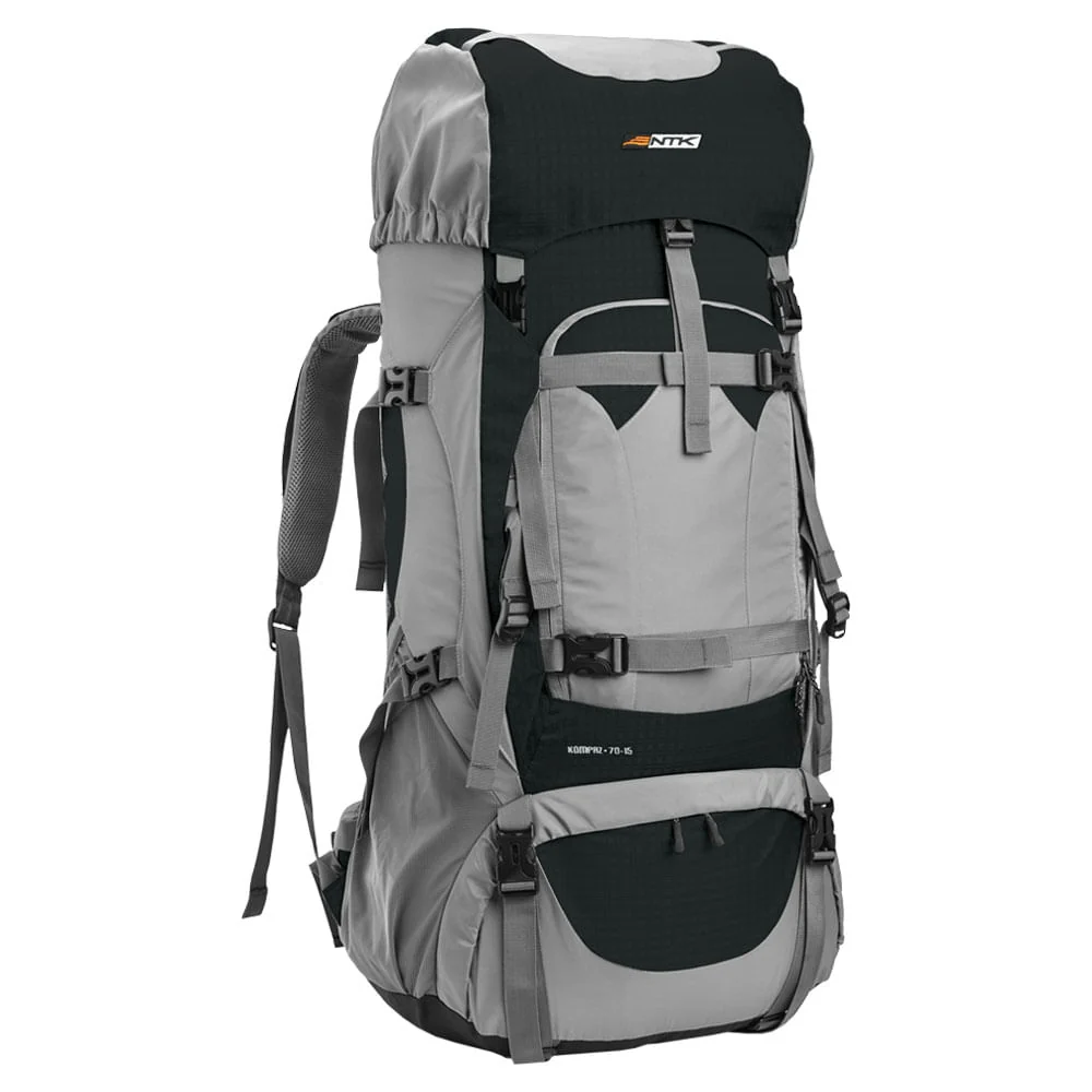 Mochila cargueira NTK Kompaz GT com capacidade para 70+15 litros