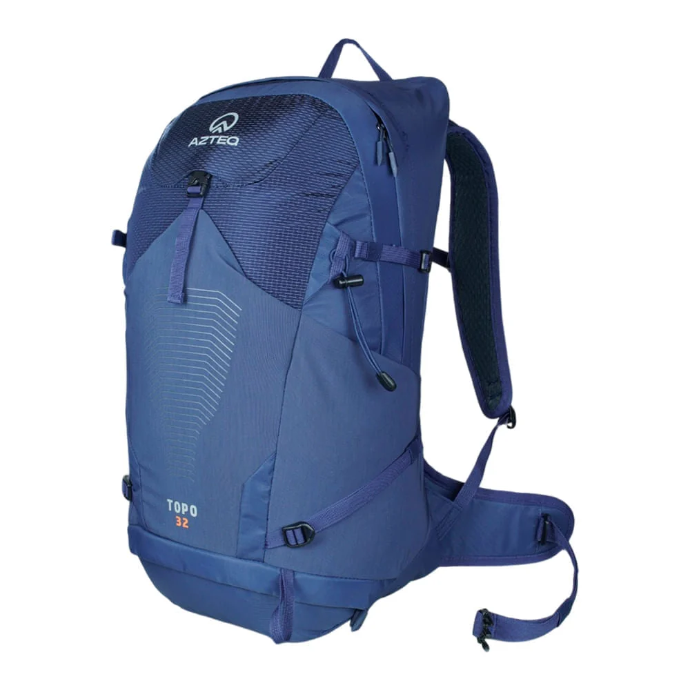 Mochila de Trilha TOPO 32L Poliéster Azteq