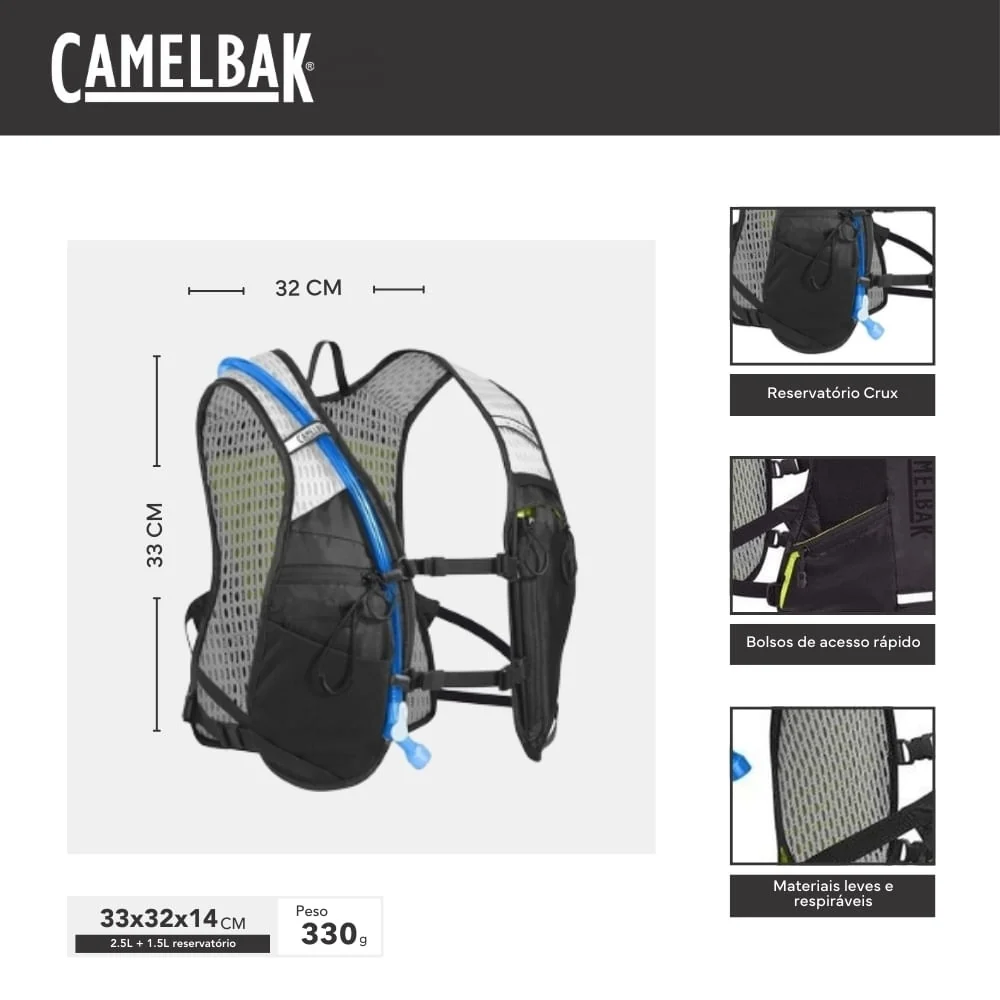 Mochila de hidratação Camelbak Chase Bike Vest de 1,5 litros