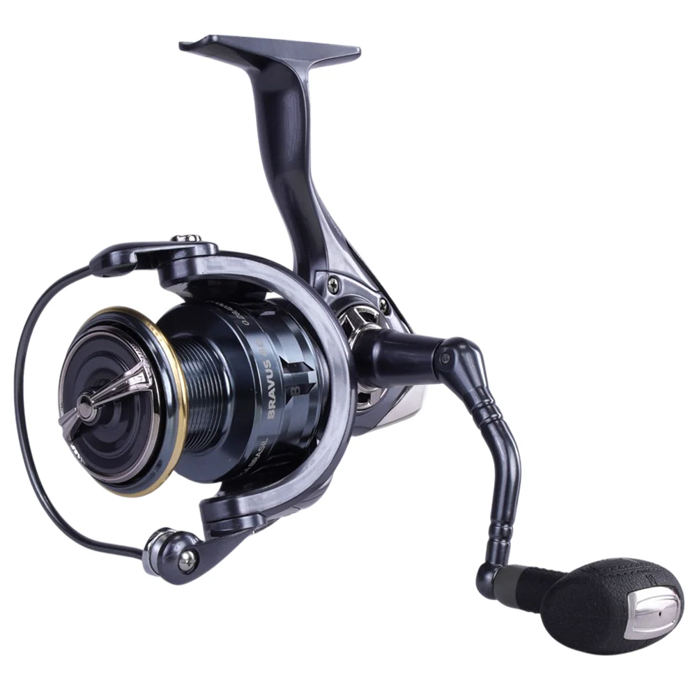 Molinete Pesca Brasil Bravus 20 Drag 12kg 5.1:1