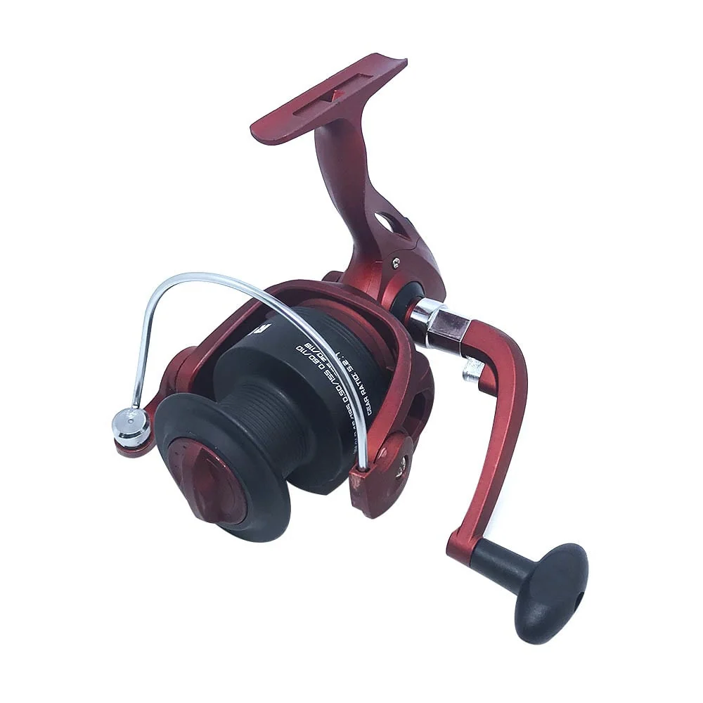 Molinete com 3 rolamentos em aço e carretel em grafite RUBI 6000 – Pesca Brasil