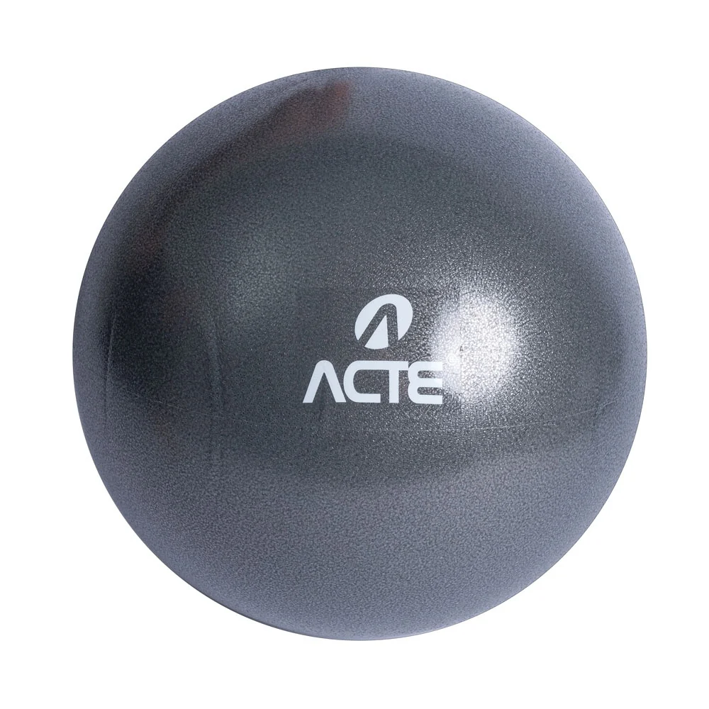 Overball 25 cm PVC Pilates Fisioterapia T72 Cinza Acte