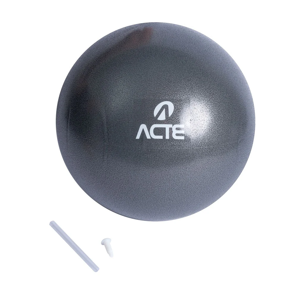 Overball 25 cm PVC Pilates Fisioterapia T72 Cinza Acte